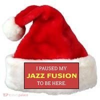 Lonious Thee Monk I Paused My Jazz Fusion To Be Here Santa Hat thumb 0