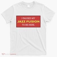 Lonious Thee Monk I Paused My Jazz Fusion To Be Here T-Shirt thumb 0