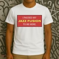 Lonious Thee Monk I Paused My Jazz Fusion To Be Here T-Shirt thumb 3