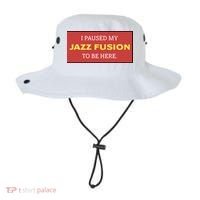 Lonious Thee Monk I Paused My Jazz Fusion To Be Here Bucket Hat thumb 0