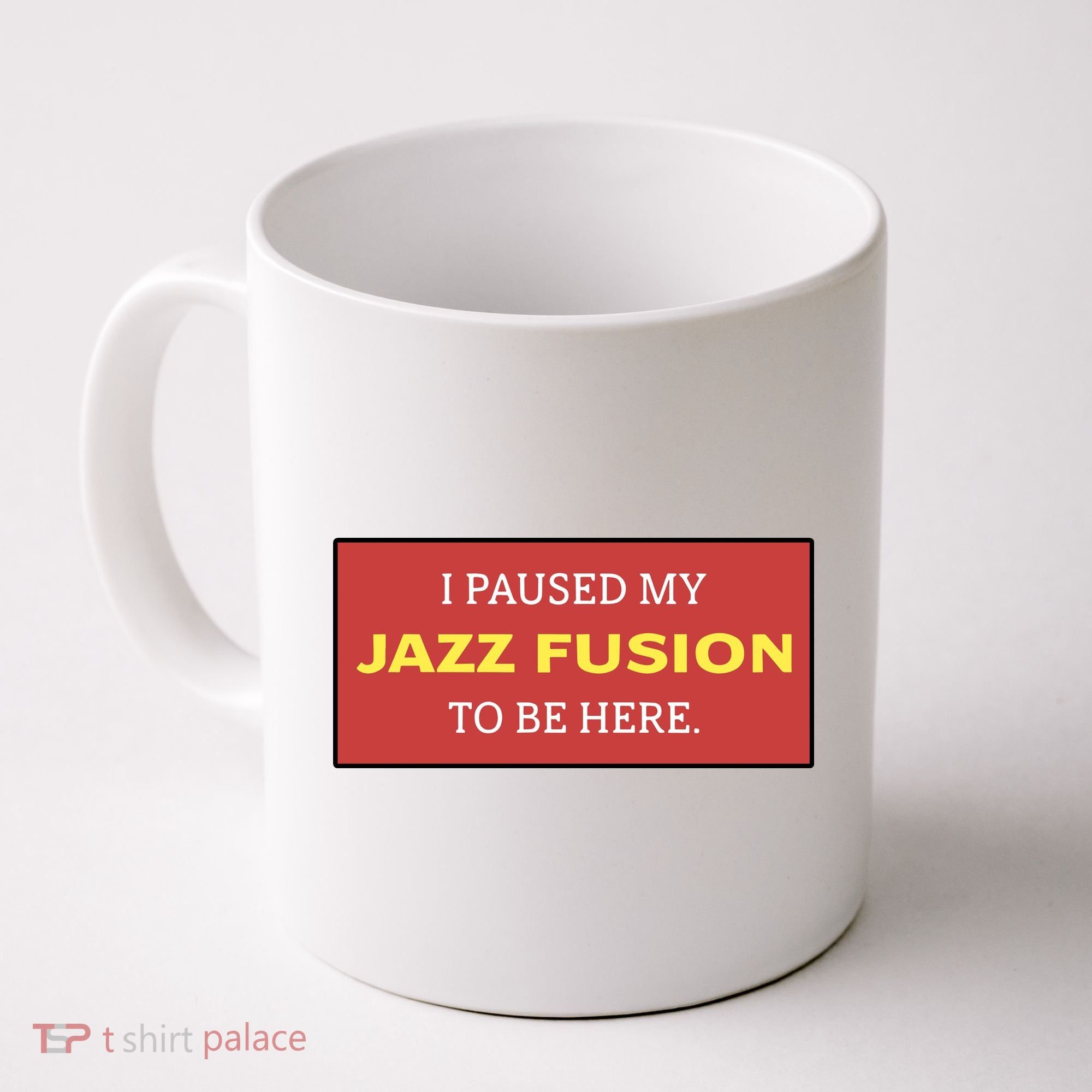 Lonious Thee Monk I Paused My Jazz Fusion To Be Here Coffee Mug