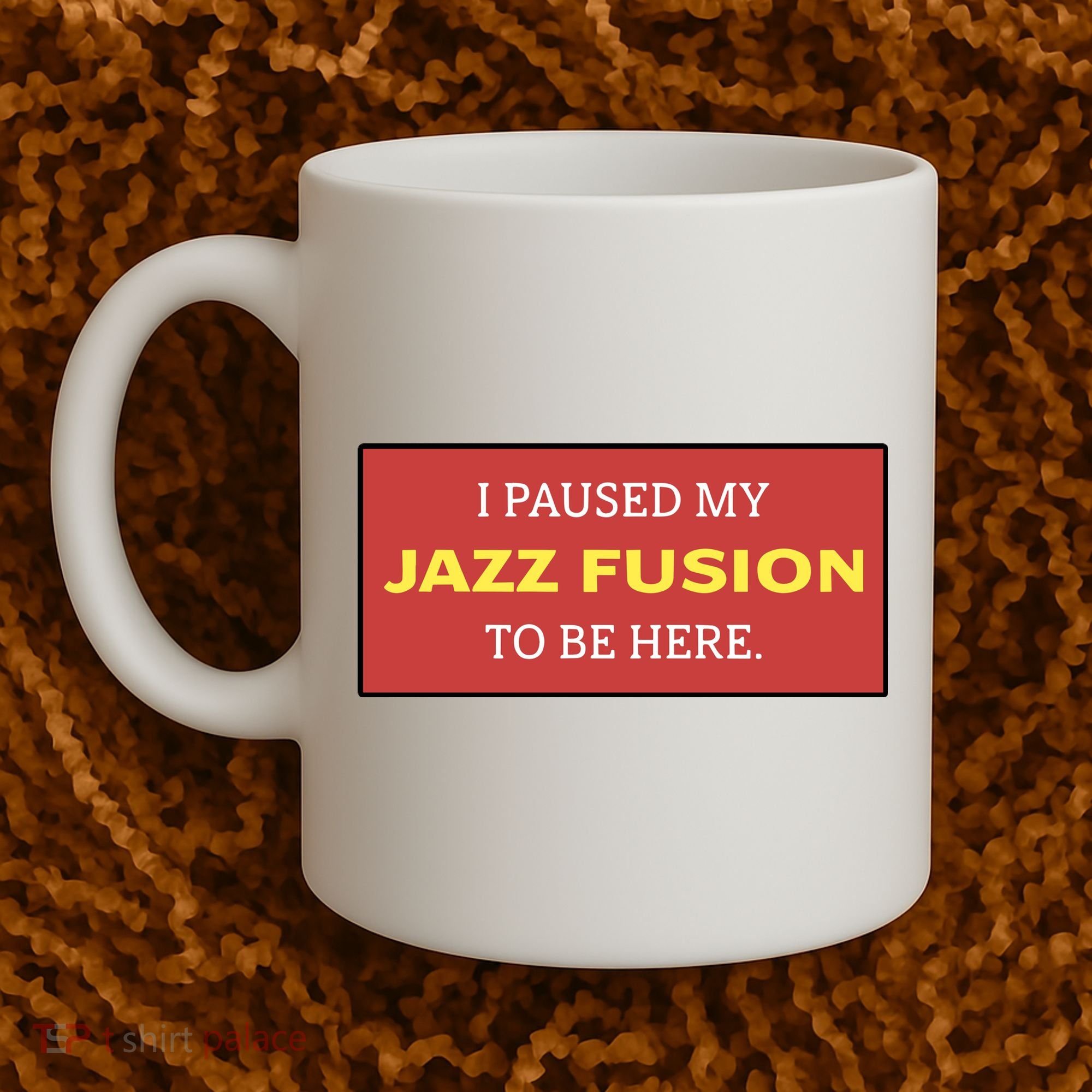 Lonious Thee Monk I Paused My Jazz Fusion To Be Here Coffee Mug