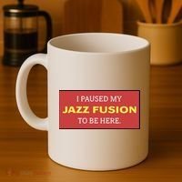 Lonious Thee Monk I Paused My Jazz Fusion To Be Here Coffee Mug thumb 4