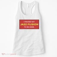 Lonious Thee Monk I Paused My Jazz Fusion To Be Here Women's Tank Top thumb 0