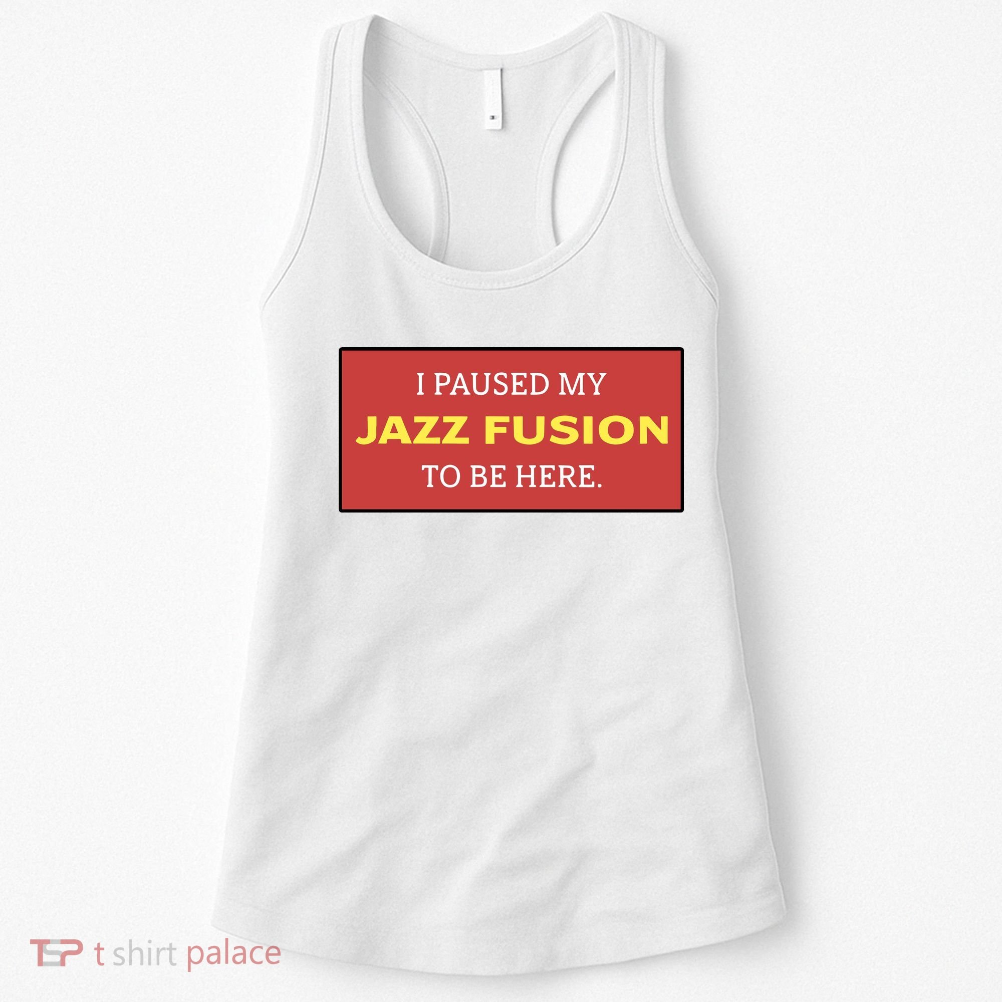 Lonious Thee Monk I Paused My Jazz Fusion To Be Here Women's Tank Top