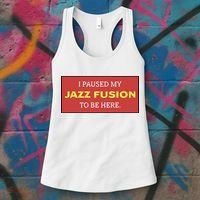 Lonious Thee Monk I Paused My Jazz Fusion To Be Here Women's Tank Top thumb 3