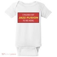 Lonious Thee Monk I Paused My Jazz Fusion To Be Here Baby Bodysuit thumb 0