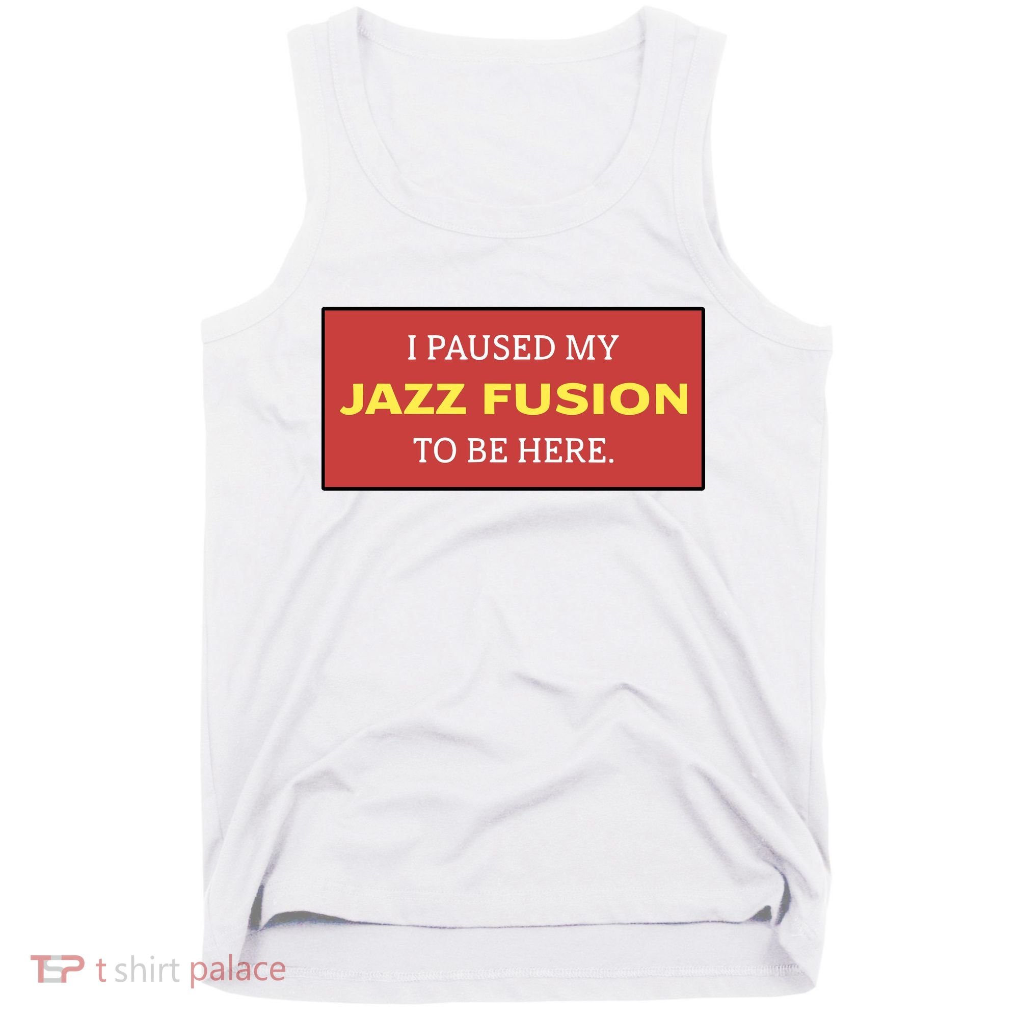 Lonious Thee Monk I Paused My Jazz Fusion To Be Here Tank Top