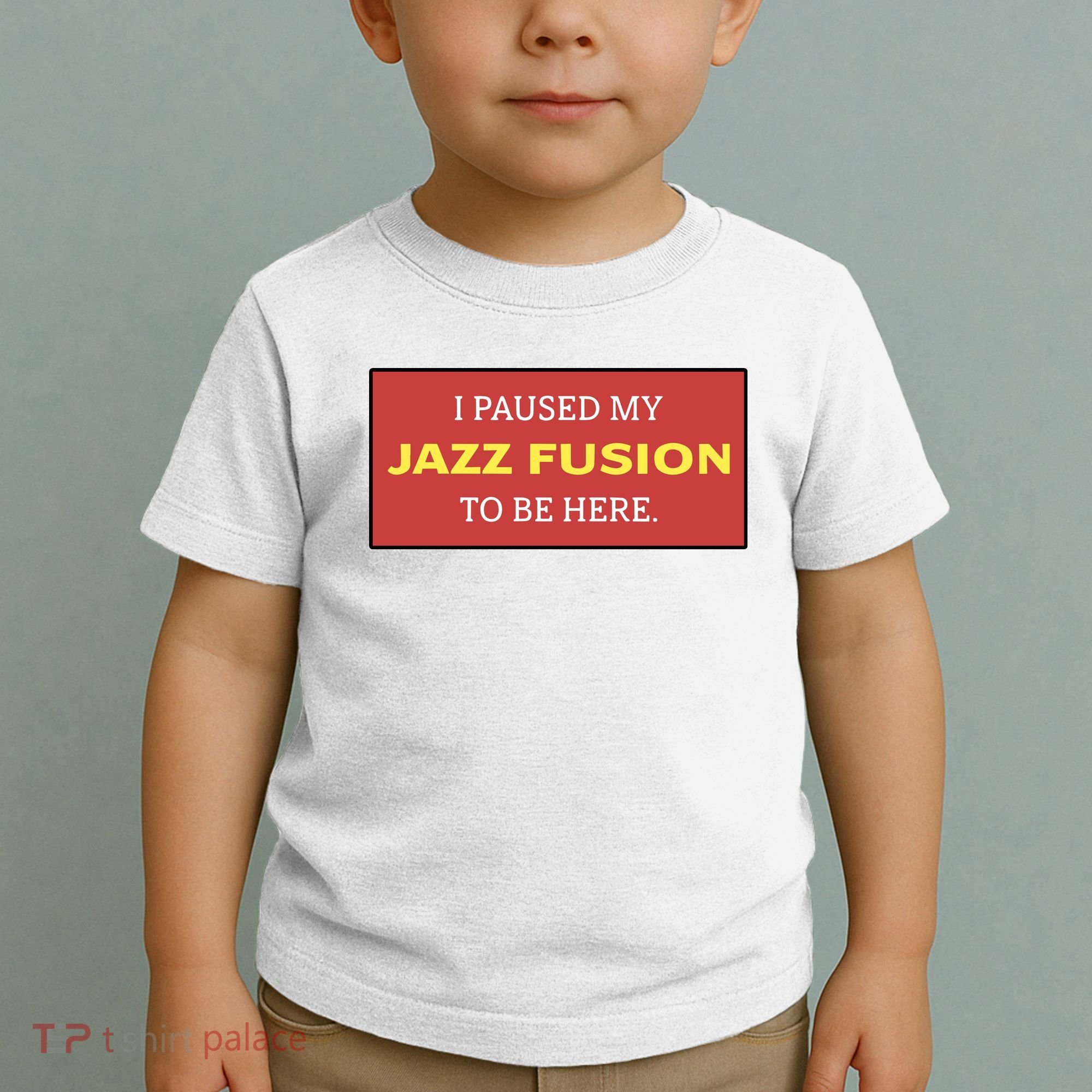 Lonious Thee Monk I Paused My Jazz Fusion To Be Here Toddler T-Shirt