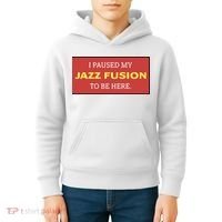 Lonious Thee Monk I Paused My Jazz Fusion To Be Here Kids Hoodie thumb 4