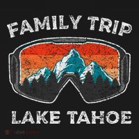 Lake Tahoe Mountains Snowboard Family Trip Family Vacation Funny Gift Women's Hoodie thumb 2
