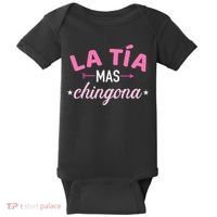 La TíA Mas Chingona Baby Bodysuit thumb 0