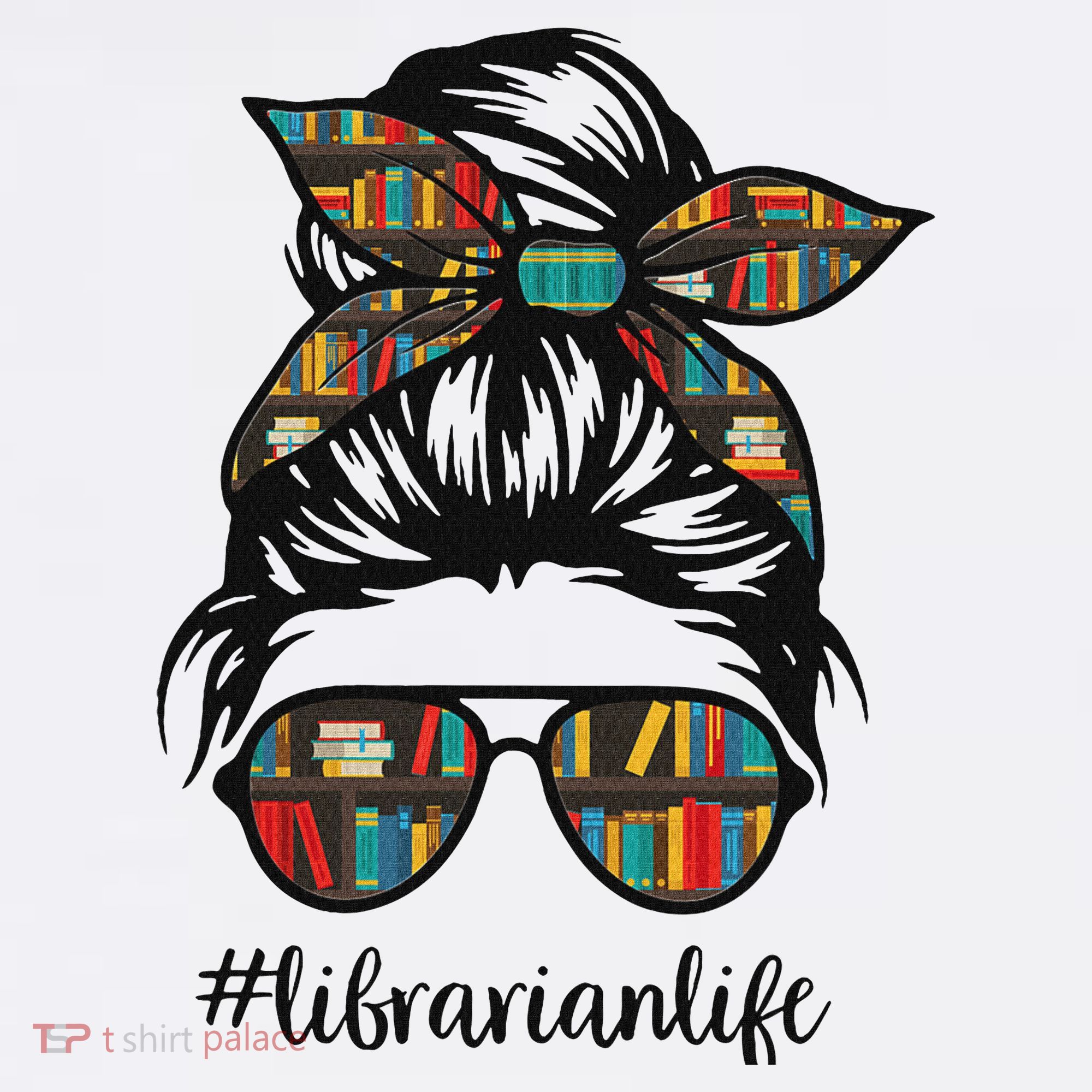 Librarian Teacher Messy Bun Life Book Library Back To School Baby Bodysuit