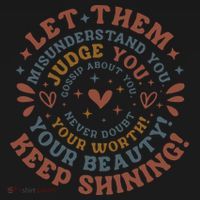 Let Them Misunderstand You Judge You Gossip About You Tote Bag thumb 4