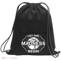 Let The Madness Begin March Madness Sweatshirt Cinch Pack Bag thumb 0