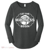 Let The Madness Begin March Madness Women's Perfect Tri Tunic Long Sleeve Shirt thumb 0
