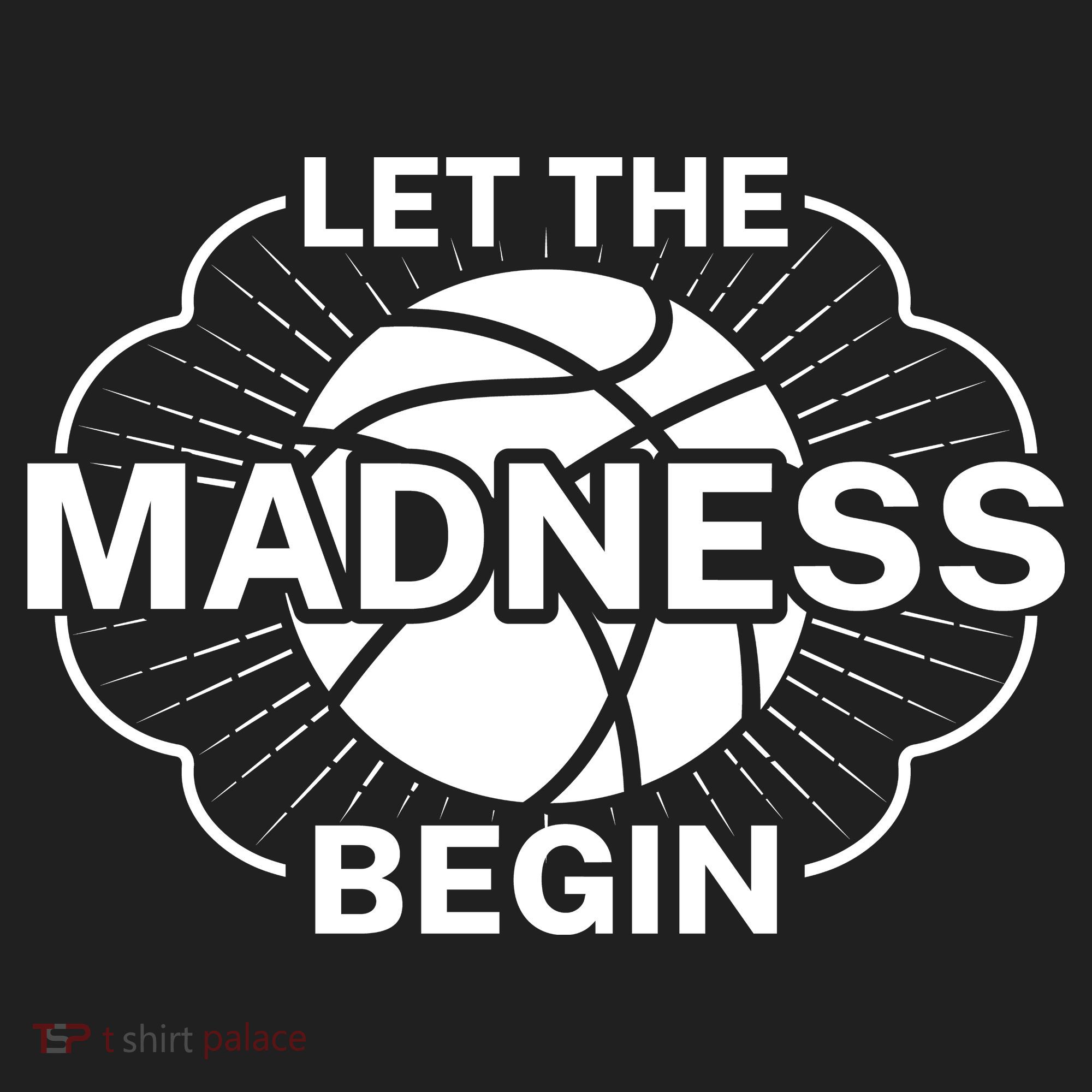 Let The Madness Begin March Madness Golf Towel