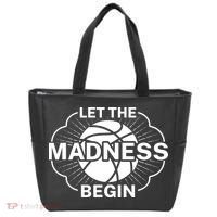 Let The Madness Begin March Madness Tote Bag thumb 0