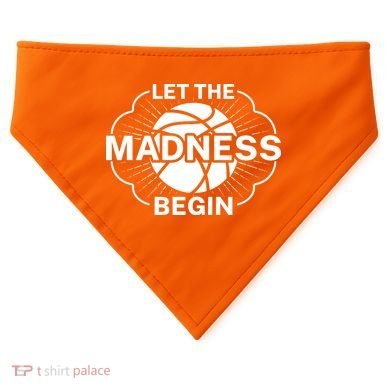 Let The Madness Begin March Madness USA-Made Doggie Bandana
