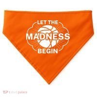 Let The Madness Begin March Madness USA-Made Doggie Bandana thumb 0