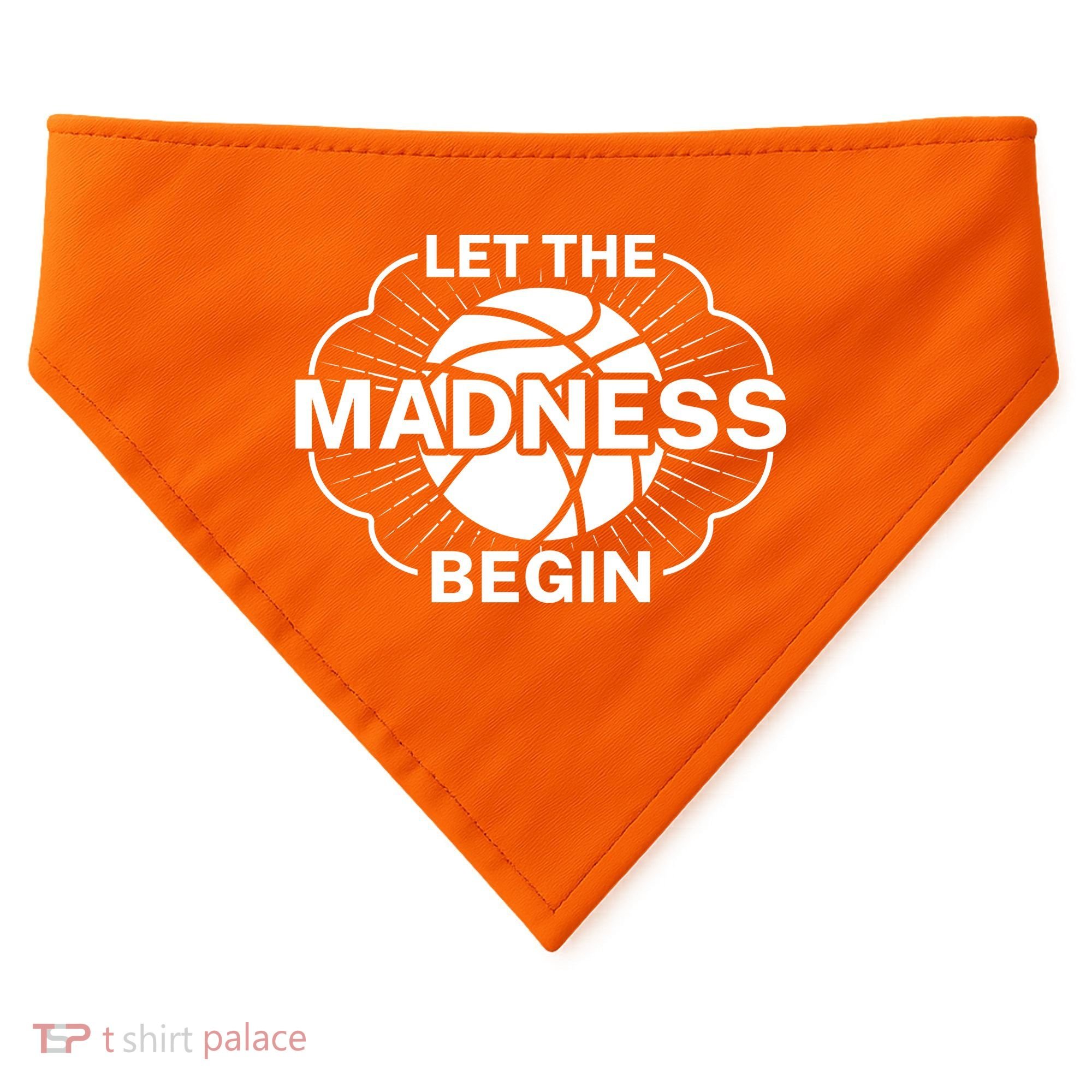 Let The Madness Begin March Madness USA-Made Doggie Bandana