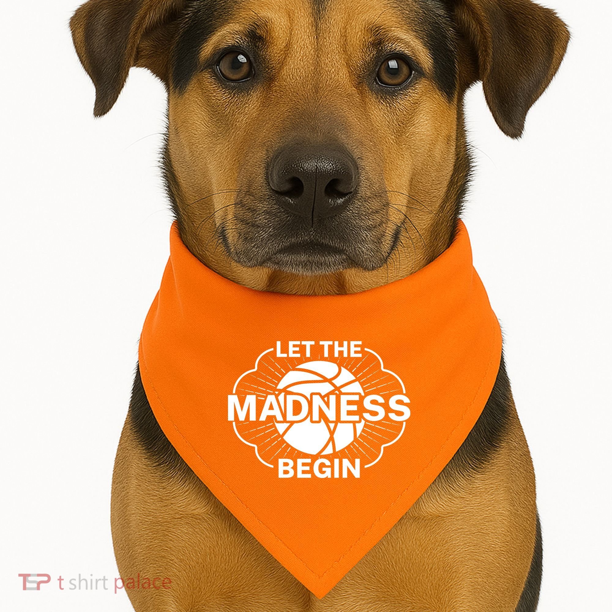 Let The Madness Begin March Madness USA-Made Doggie Bandana