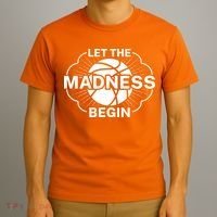 Let The Madness Begin March Madness T-Shirt thumb 3