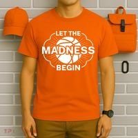 Let The Madness Begin March Madness T-Shirt thumb 6