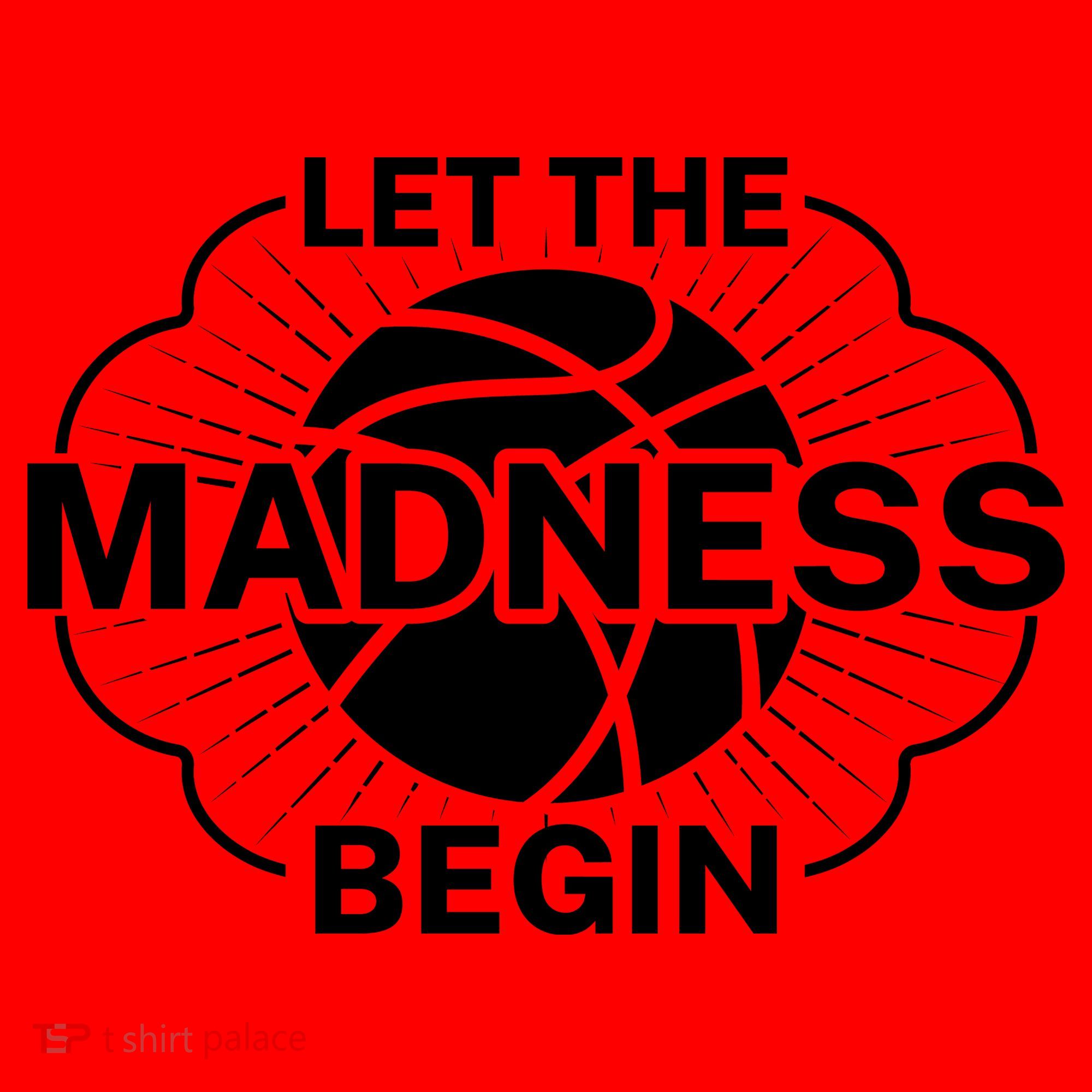 Let The Madness Begin March Madness Santa Hat