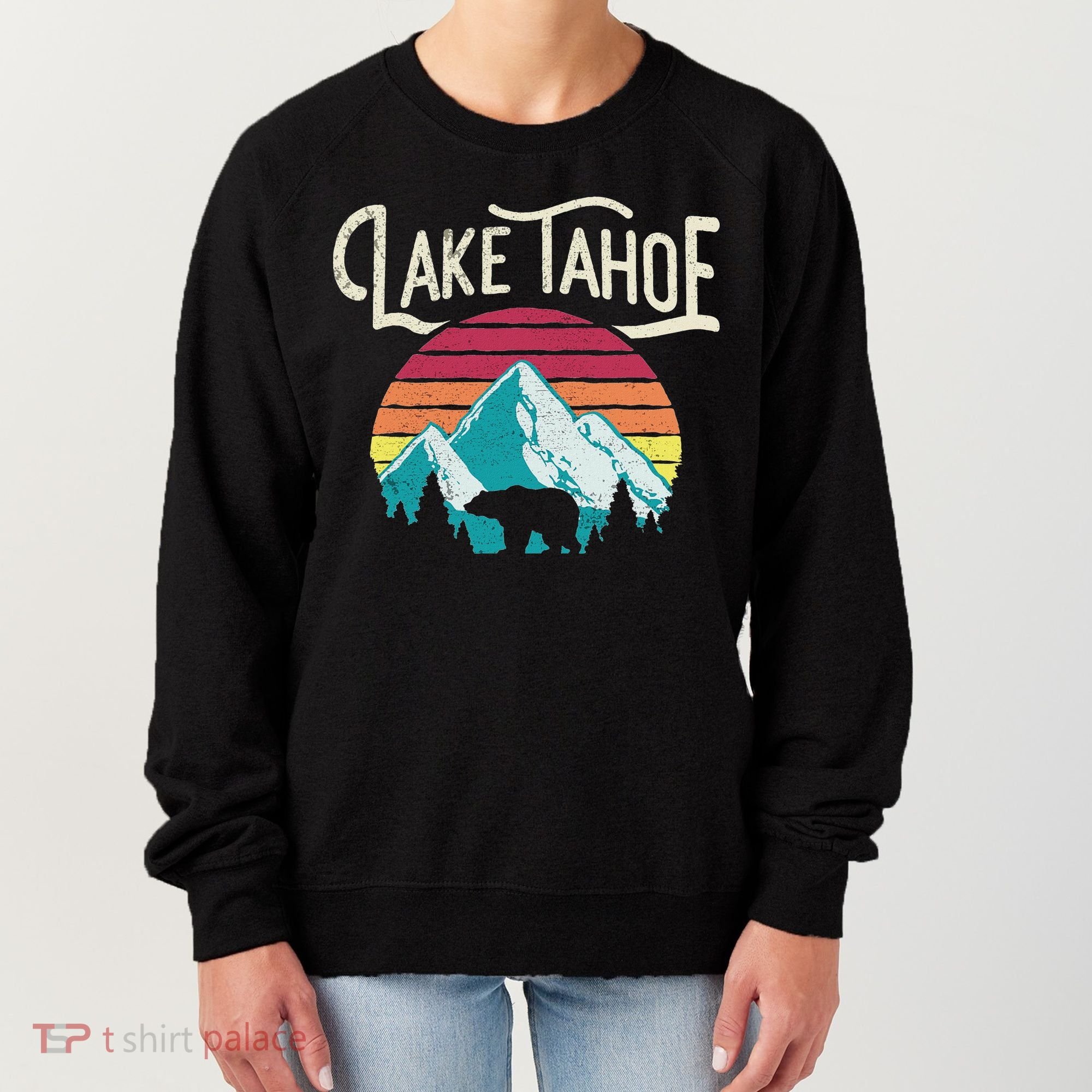 Lake Tahoe Mountain Women's Sweatshirt