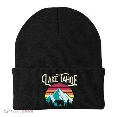 Lake Tahoe Mountain Beanie