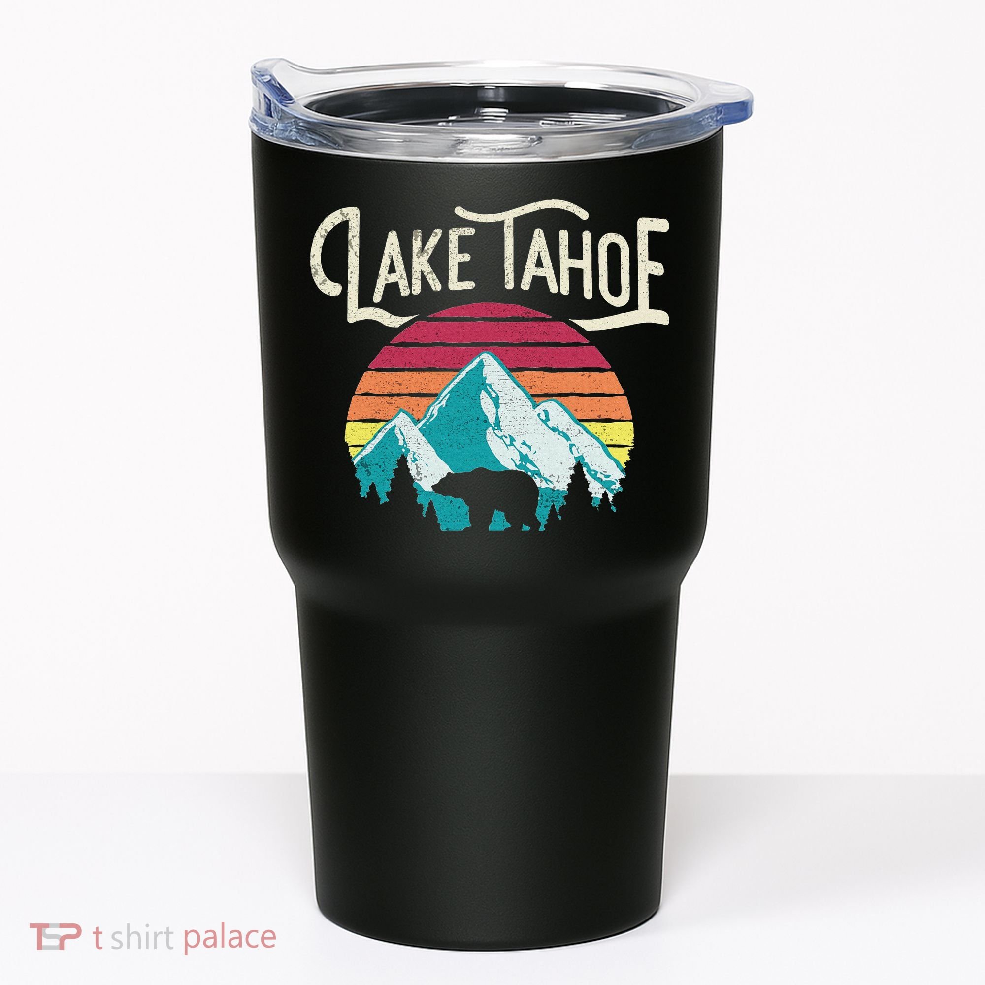 Lake Tahoe Mountain Tumbler