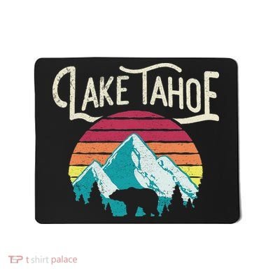 Lake Tahoe Mountain Mousepad
