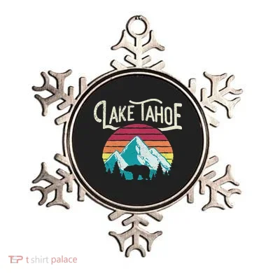 Lake Tahoe Mountain Ornament