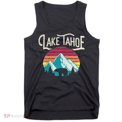 Lake Tahoe Mountain Tank Top