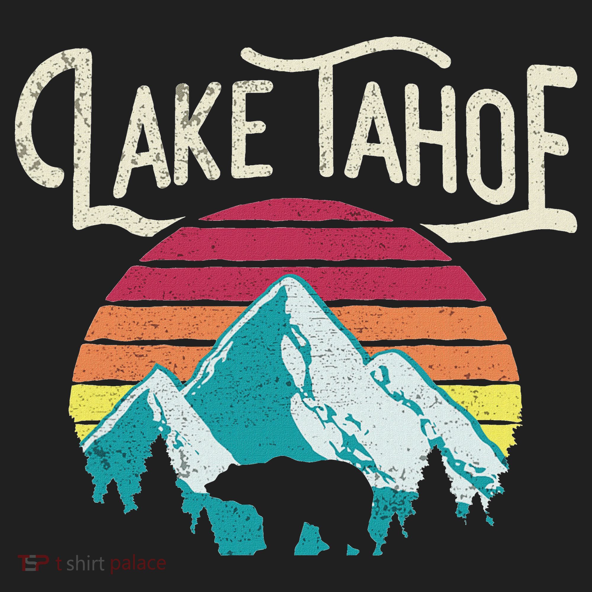 Lake Tahoe Mountain Golf Towel