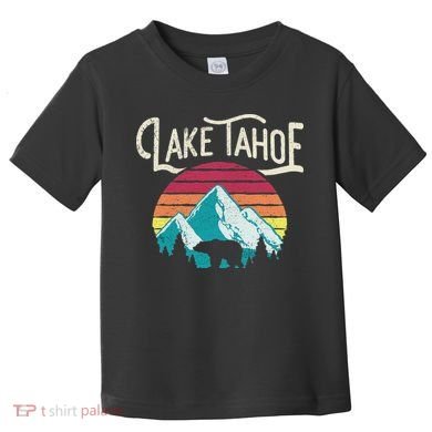 Lake Tahoe Mountain Toddler T-Shirt