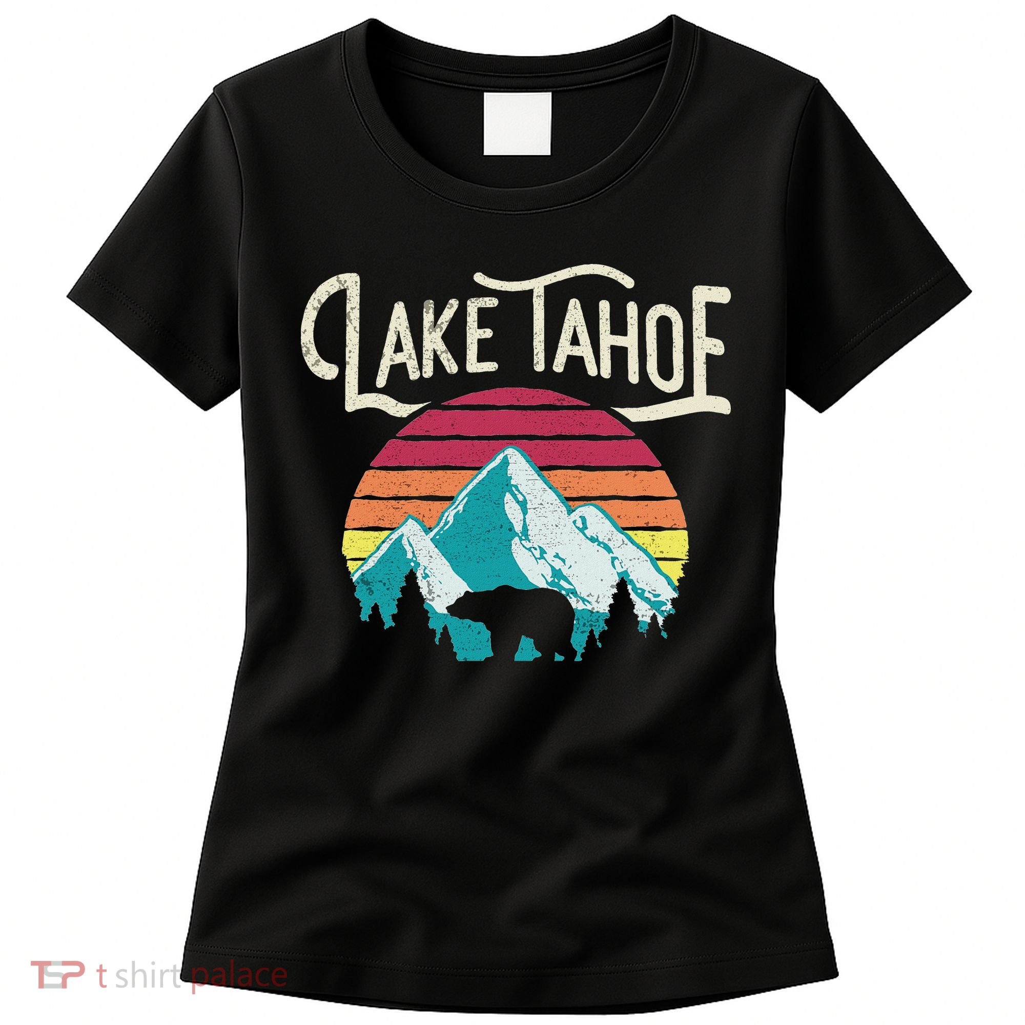 Lake Tahoe Mountain Women's T-Shirt