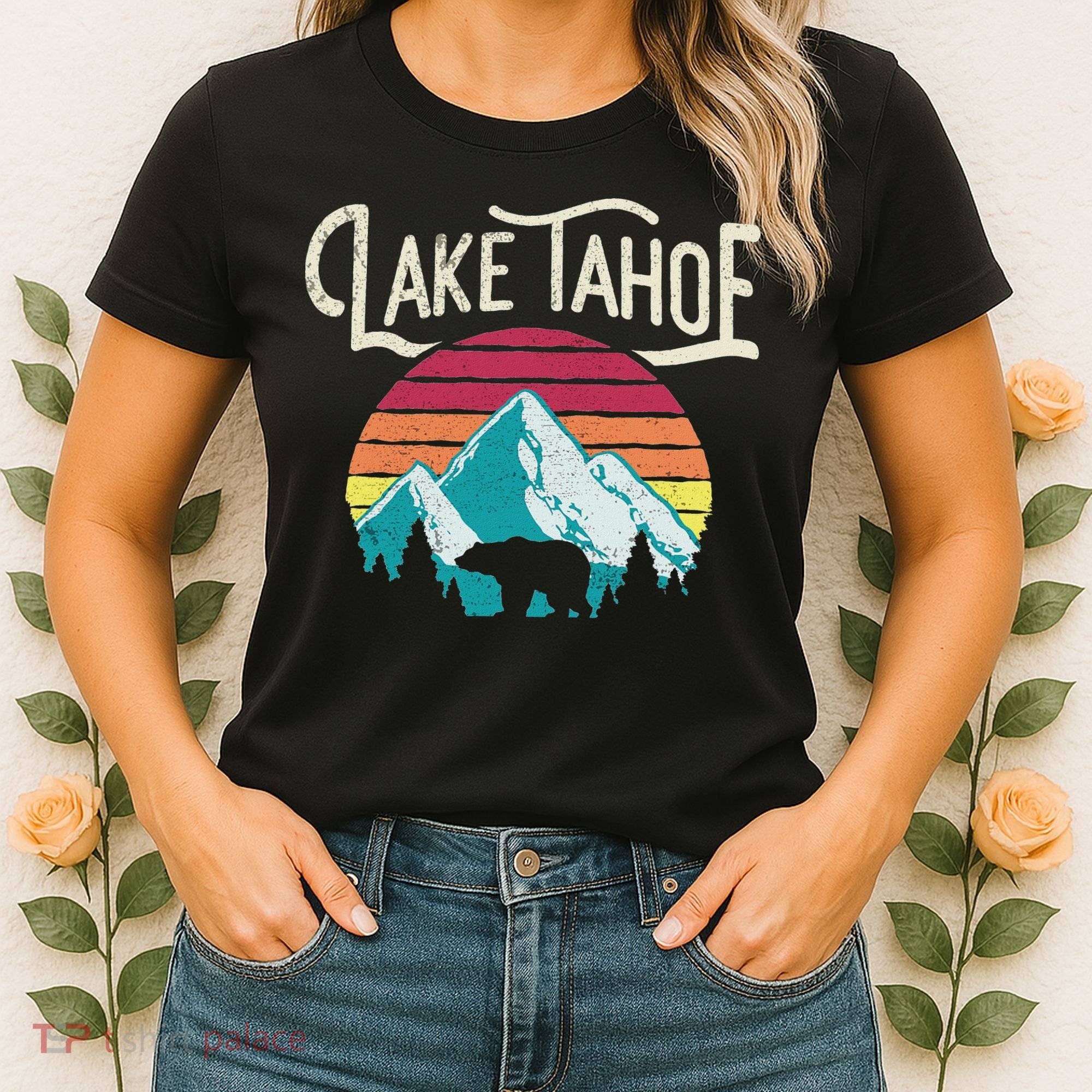 Lake Tahoe Mountain Women's T-Shirt