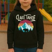 Lake Tahoe Mountain Kids Hoodie thumb 3