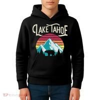 Lake Tahoe Mountain Kids Hoodie thumb 4