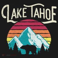Lake Tahoe Mountain Kids Hoodie thumb 5