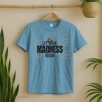 Let The Madness Begin College March Brackets Tournament Gift T-Shirt thumb 2