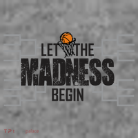 Let The Madness Begin College March Brackets Tournament Gift Toddler Hoodie thumb 2