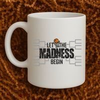 Let The Madness Begin College March Brackets Tournament Gift Coffee Mug thumb 2