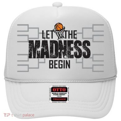 Let The Madness Begin College March Brackets Tournament Gift Hat