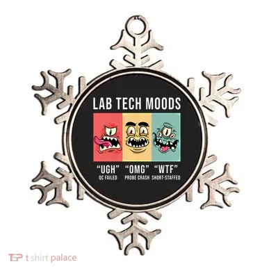 Laboratory Technician Medical Technologist Lab Tech Moods Funny Gift Ornament