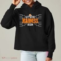Let The Madness Begin A Funny Gift For Basketball Madness College March Ladies Heavyweight Boxy Pullover Hoodie thumb 0
