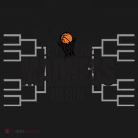 Let The Madness Begin College March Brackets Tournament Tote Bag thumb 4