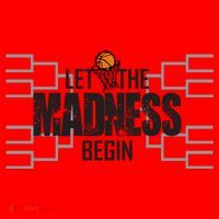 Let The Madness Begin College March Brackets Tournament Santa Hat thumb 1
